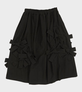 Bow Skirt Black