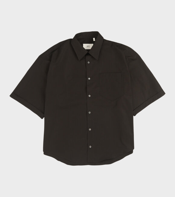 AMI - Boxy S/S Shirt Black