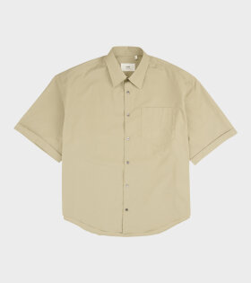 Boxy S/S Shirt Khaki
