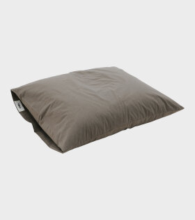 Percale Pillow 60x63 Dark Taupe 