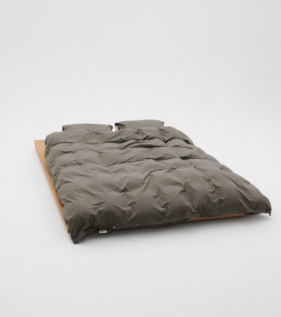 Tekla - Percale Pillow 60x63 Dark Taupe 