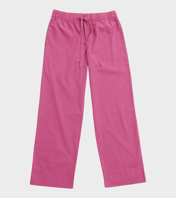 Tekla - Pyjamas Pants Lingonberry 