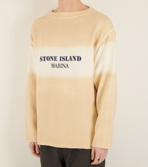 Stone Island - Marina Heavy Knit Light Beige
