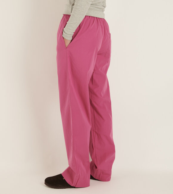 Tekla - Pyjamas Pants Lingonberry 