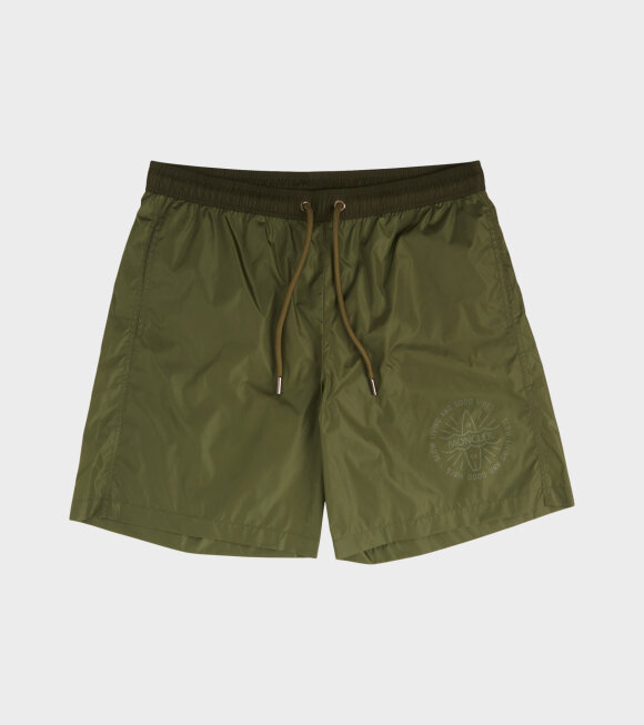 Moncler - Boxer Mare Swim Shorts Green 