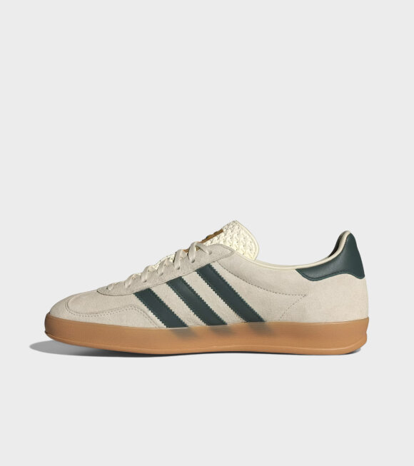 Adidas  - Gazelle Indoor Cream White/Collegiate Green