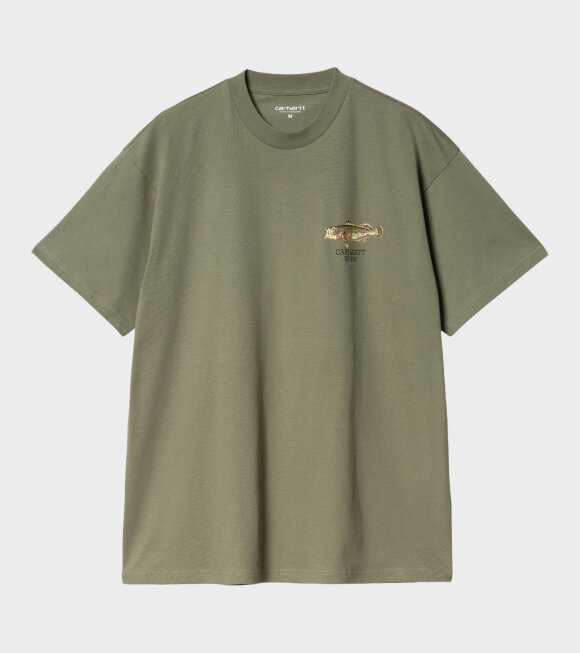 Carhartt WIP - S/S Fish T-shirt Dollar Green