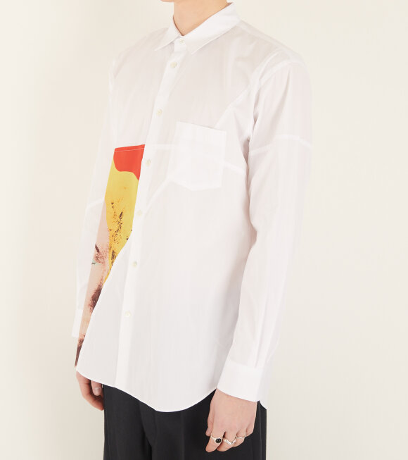 Comme des Garcons Shirt - Andy Warhol Shirt White 