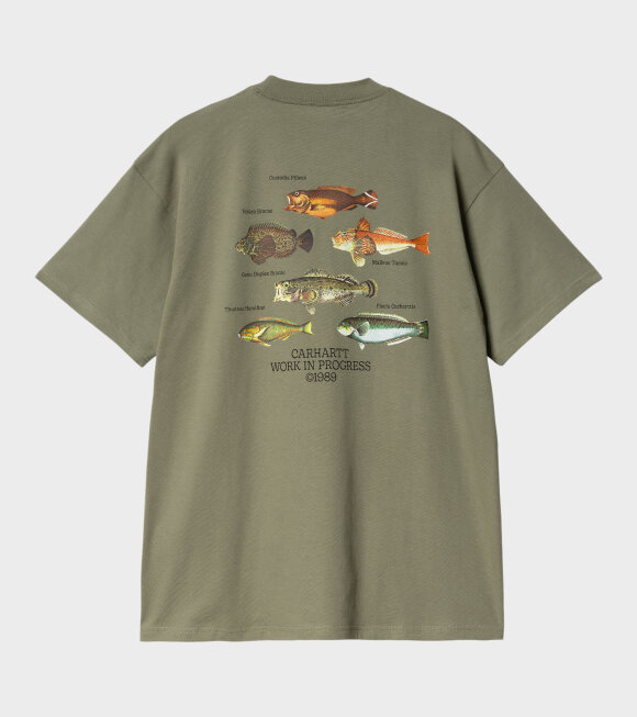 Carhartt WIP - S/S Fish T-shirt Dollar Green