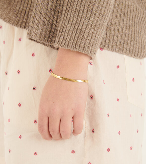 Anni Lu - Snake Charmer Bracelet Gold