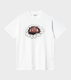 S/S Pixel Flower T-shirt White