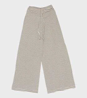 Nova Pants Stripes Ecru/Black