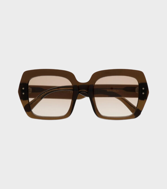 Monokel Eyewear - Kaia Cola Brown Gradient Lens 