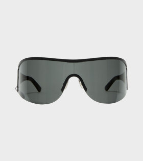 Metal Frame Sunglasses Black 