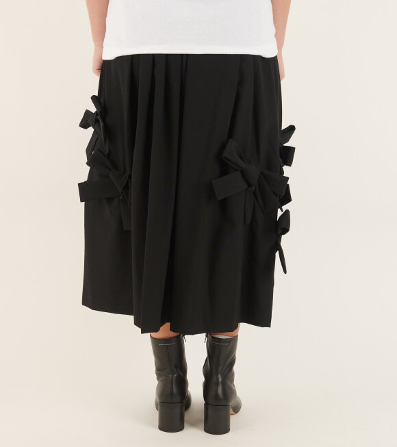 Comme des Garcons - Bow Skirt Black