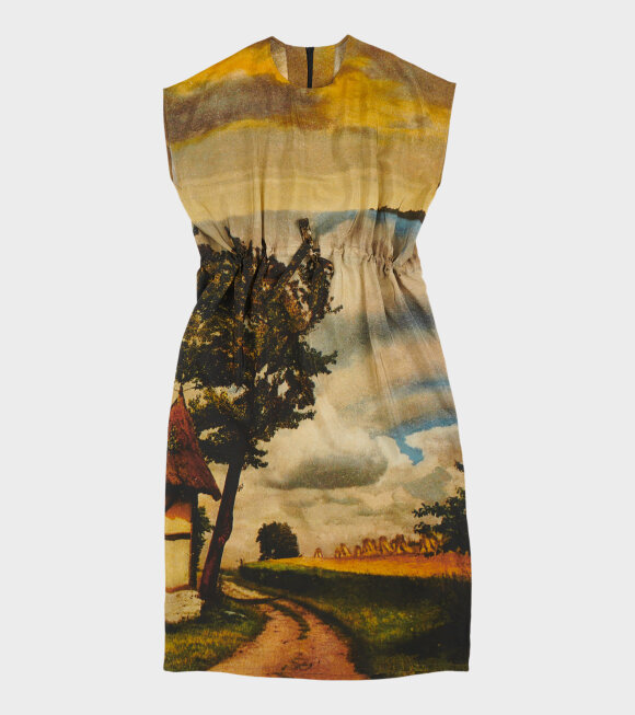 Anntian - Simple Dress Digitalprinted Gots