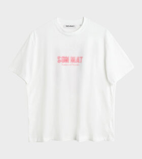 Son-Mat Print Box T-Shirt White