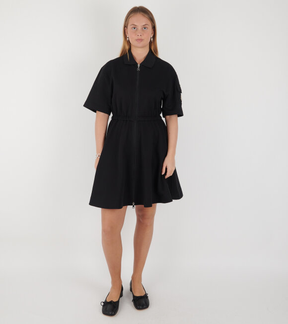 Moncler - Abito Polo Dress Black 