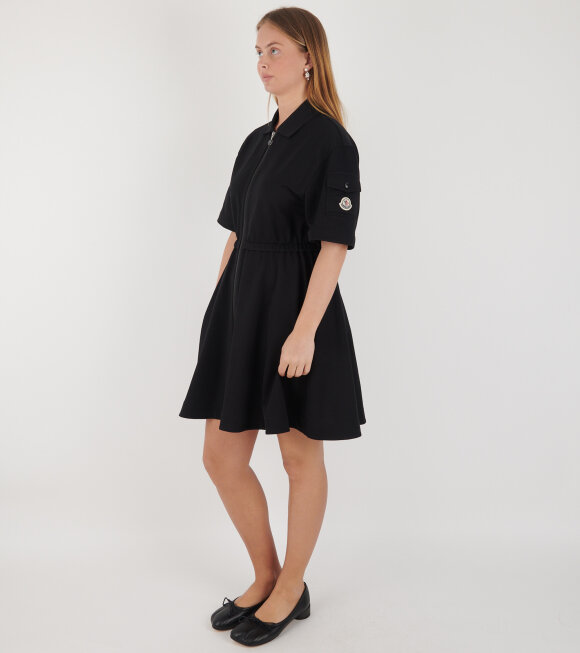 Moncler - Abito Polo Dress Black 