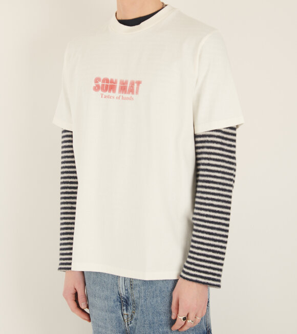 Our Legacy - Son-Mat Print Box T-Shirt White