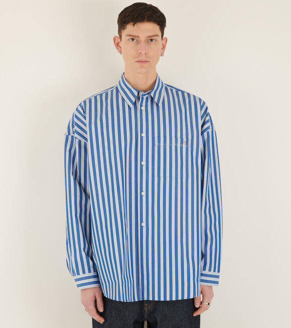 Marni - Striped Shirt Blue