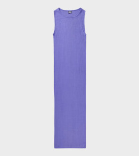 101 Tank Rib Dress Purple