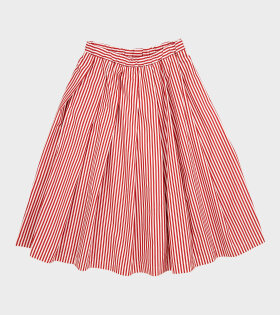 Striped Skirt Red/White