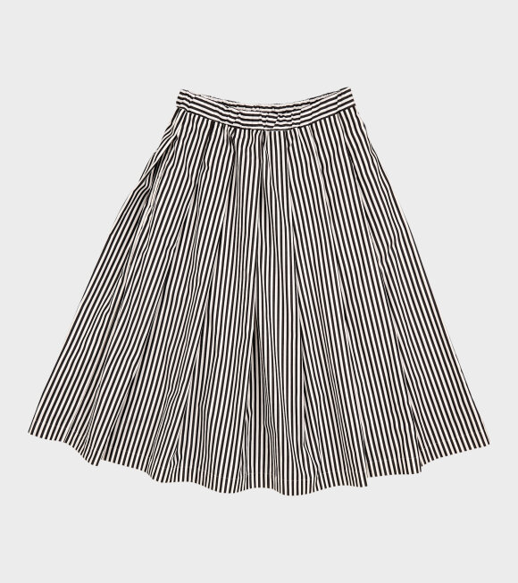 Comme des Garcons Girl - Striped Skirt Black/White