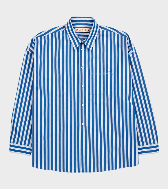 Marni - Striped Shirt Blue