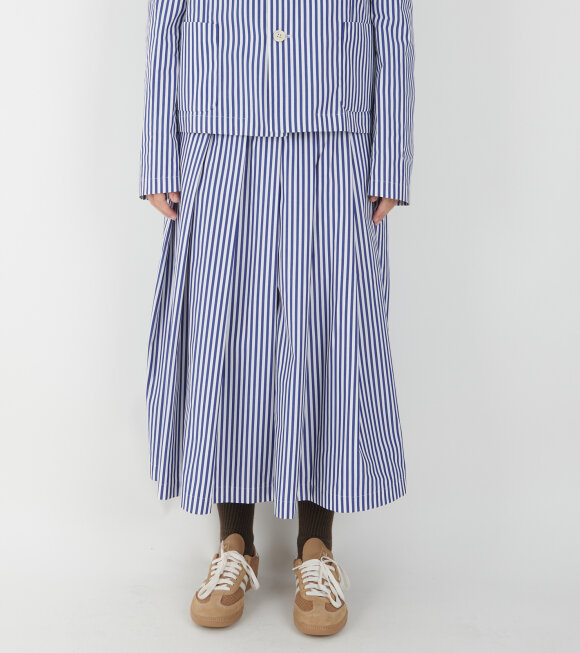 Comme des Garcons Girl - Striped Skirt Blue/White