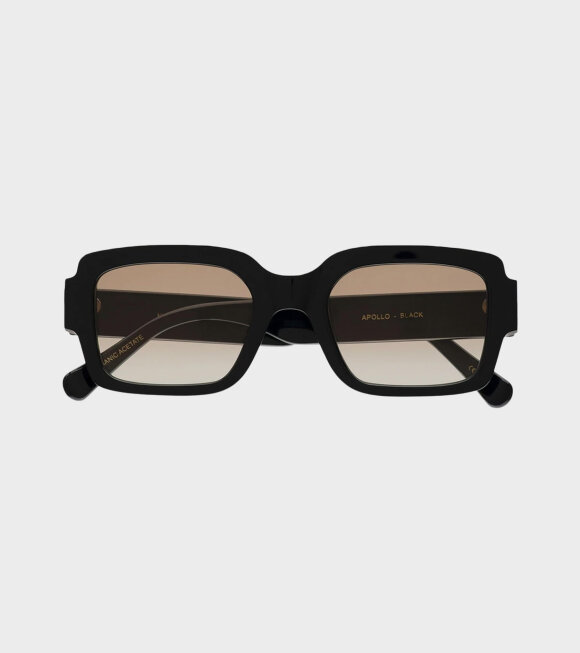 Monokel Eyewear - Apollo Black Brown Gradient Lens 