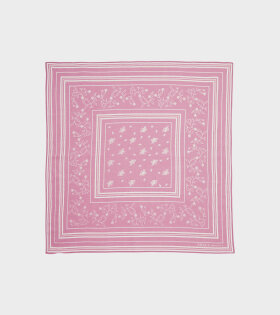 Classic Scarf Faded Rose/White