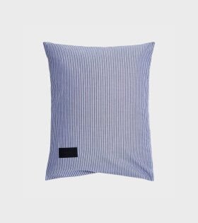 Wall Street Oxford Pillow Case 60x63 Stripe Dark Blue