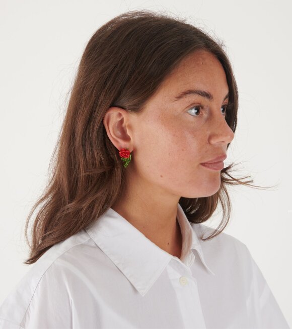 Pura Utz - Single Rose Ear Stick 