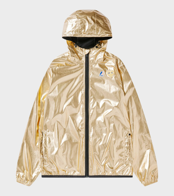 Comme des Garcons PLAY - K-WAY Packable Jacket Gold