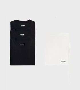 3-Pack L/S T-shirt Set Black