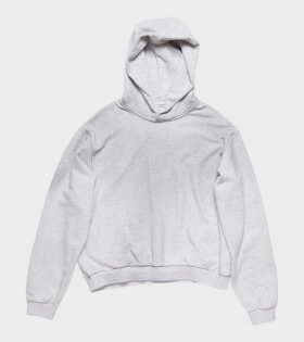 Logo Hooded Sweater Pale Grey Melange