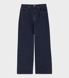 Willow Wide Jeans Indigo Blue Denim 