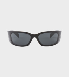 PRADA eyewear - 0PR A19S Matte Black/Dark Violet 
