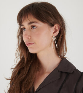 Sophie Bille Brahe - Bow Rosette Earring Freshwater Pearls