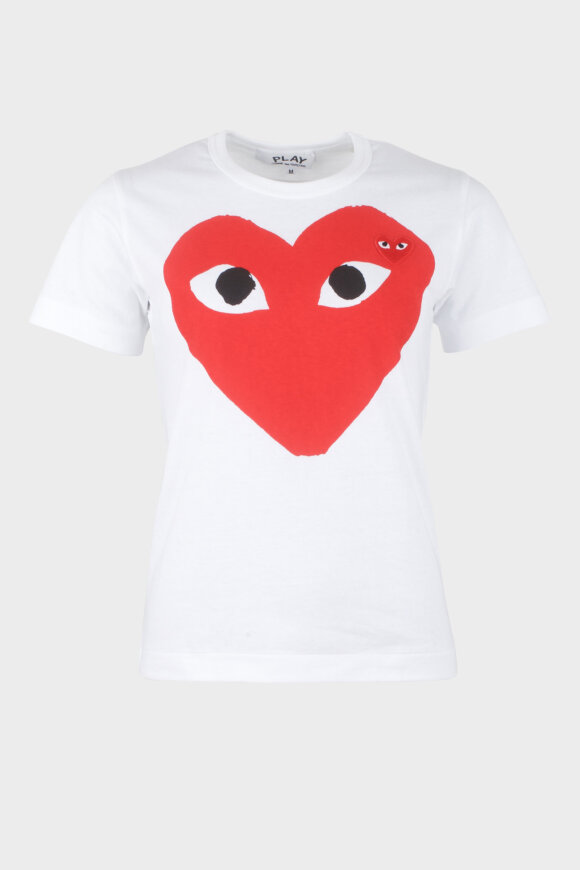 Comme des Garcons PLAY - Play Women Tee Print Red