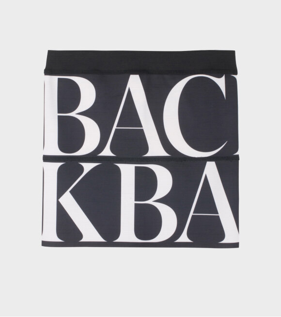 Back - Logo elastic skirt