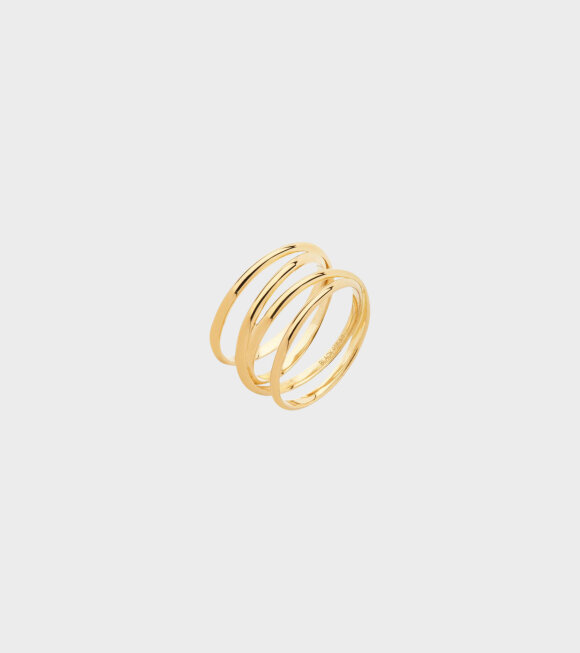 Maria Black - Auguste Wrap Ring Gold