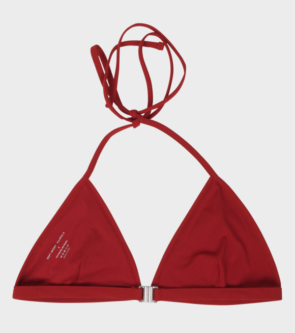 Filippa K - Triangle Bikini Top Rouge