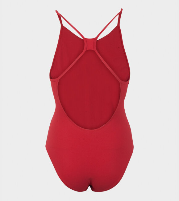 Filippa K - Athletic-cut Swimsuit Red