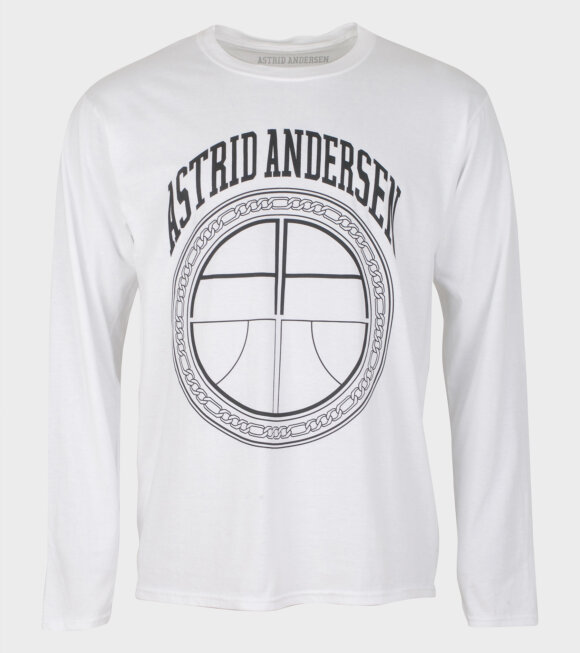Astrid  Andersen - Essential Long-sleeved Tee White