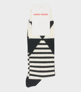 Harmony Socks Black/White