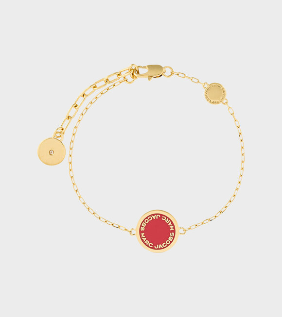 Marc Jacobs - Enamel Disc Red/Gold