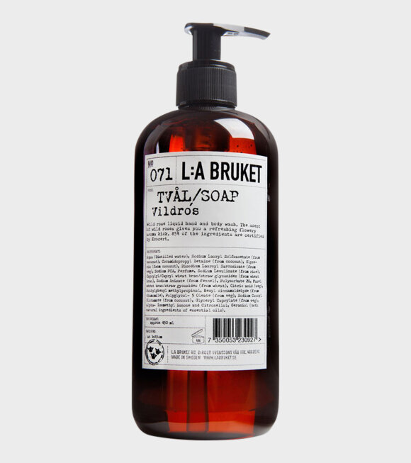 L:A Bruket - 071 Soap Vildros 450ml