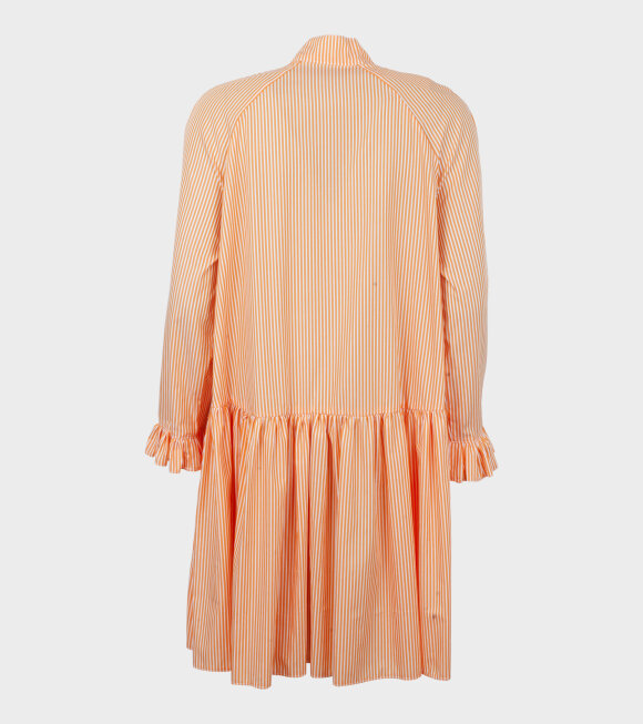 Sofie Sol Studio - Orange Stripe Short Standard Dress